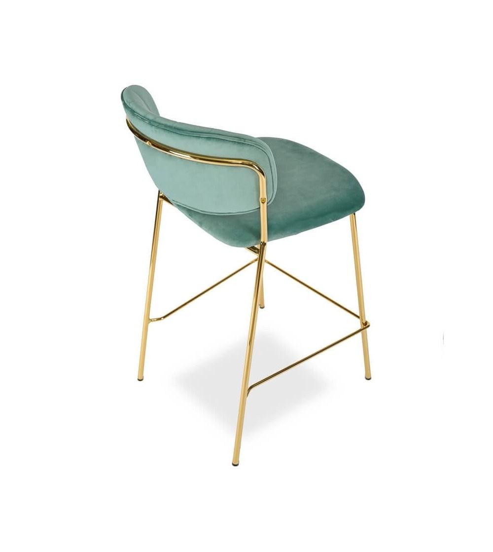 Hot Modern Furniture Green Velvet Chair Bar Stools Dining Chair Metal Luxury Gold Outdoor Chair