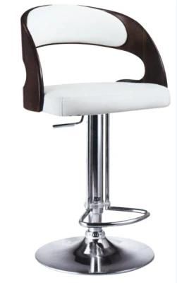 Modern New Design Wooden Chair Leather Leisure Bar Chair (SZ-BC325)