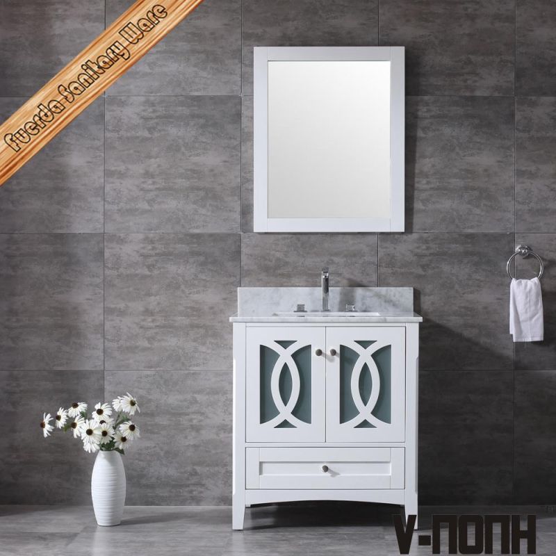 Hot Selling Modern Solid Wood Bathroom Furniture