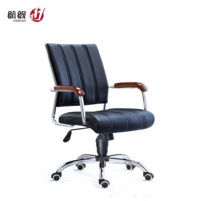 Modern MID Back Leather Chair Office Furniture Staff Chair