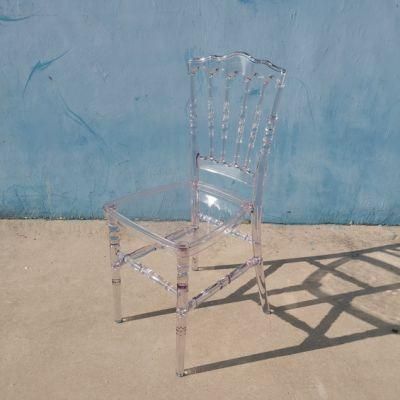 Stackable Resin Napoleon Chair for Wedding