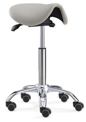 Ergonomic Adjustble Swivel Saddle Seat Stool Office Chair