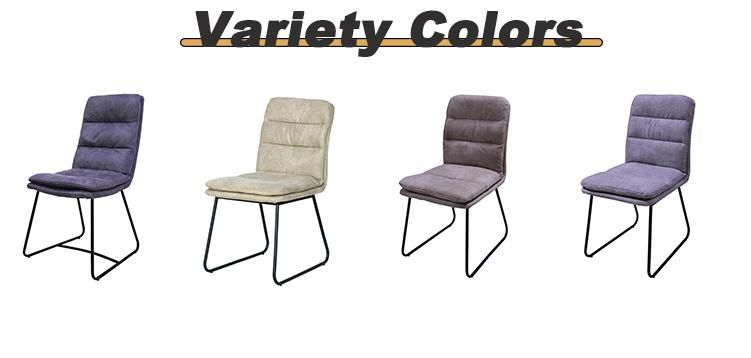 Wholesale Home Resaurant Living Room Furniture PU Leather or Velvet Chair for Dining Room