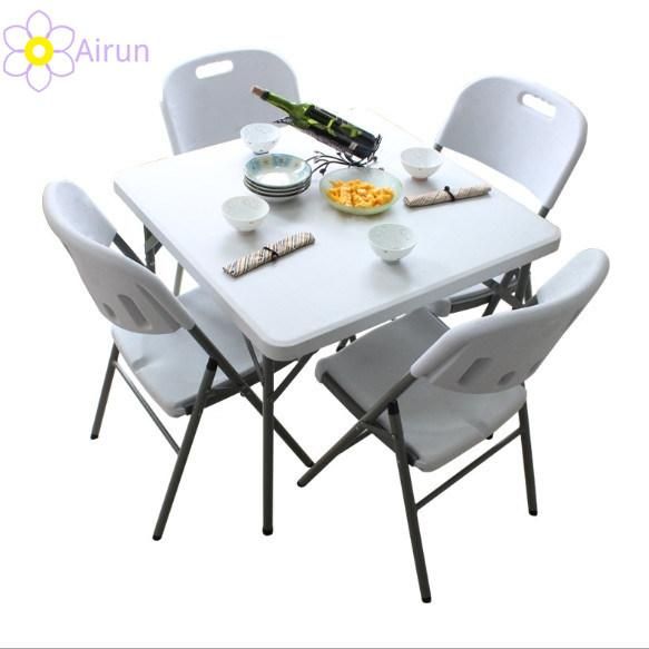 Outdoor / Garden / Picnic Portable Plastic Square Folding Foldable Dining Table Wholesale