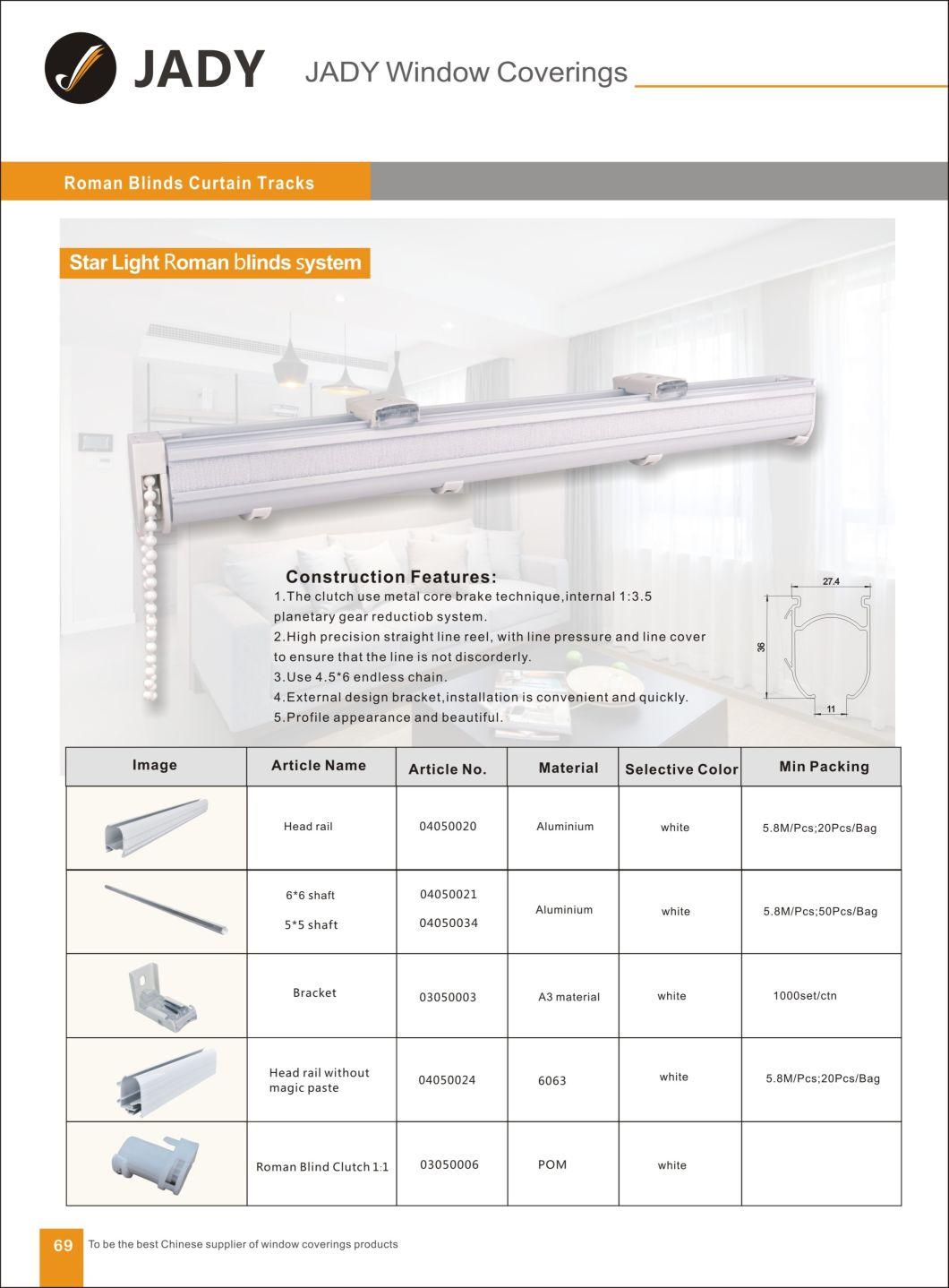 Customized Motorized High Quality Blackout Sunscreen Fabric Roller Blinds/ Manual Electric Roman Blinds / Window Blinds