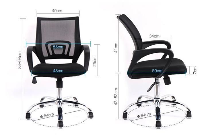 Ergonomics Swivel Design Staff Computer Gaming Chair