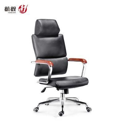 Wholesale Cheap Modern Black PU Leather Executive Manager Office Chair