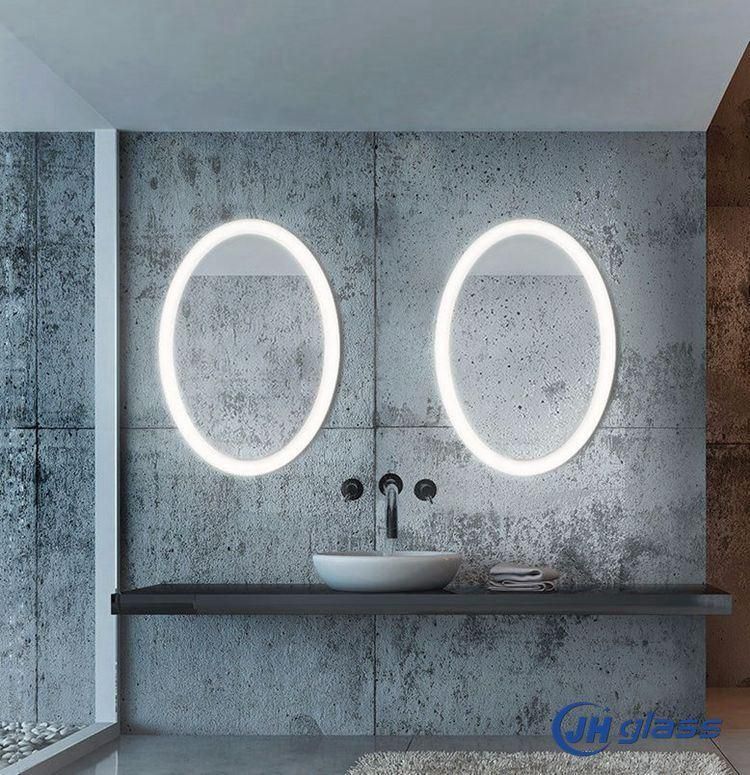 5000K White Color Wall Mounted Woman Makeup Lighted LED Bathroom Mirror with Ce Certificate
