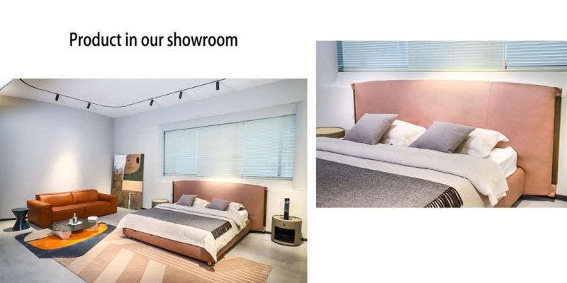 Italian Design Foshan Wholesale Home Bedroom Furniture Modern King Size New Arrival Bed