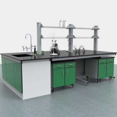 High Quality &amp; Best Price Physical Steel Laboratory Table Bench, Wholesale Custom Bio Steel Lab Furniture/