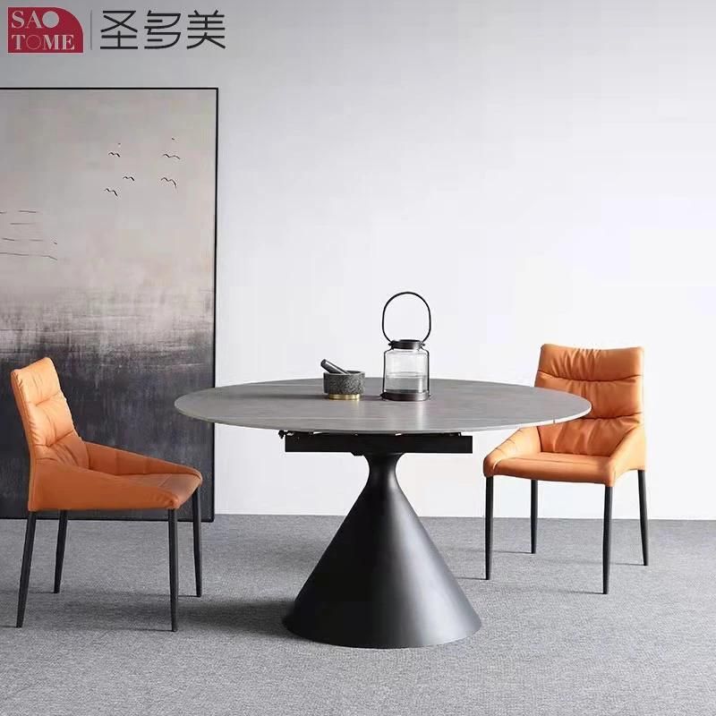 Modern Style Southeast Asia Design Extendable Dining Table Good Metal Slate Dining Table