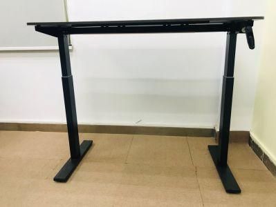 Chinese Manufacturers Low Price Simple Fashion Hand Lift Table Computer Desk Learning Desk Office Desk Writing Table