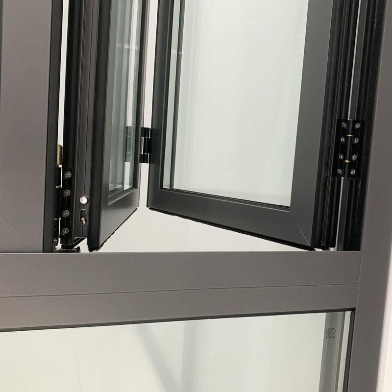 Wholesale Soundproof Standard Size Glass Profile Aluminium Bifold Window and Door Folding Windows and Doors Folding Screen