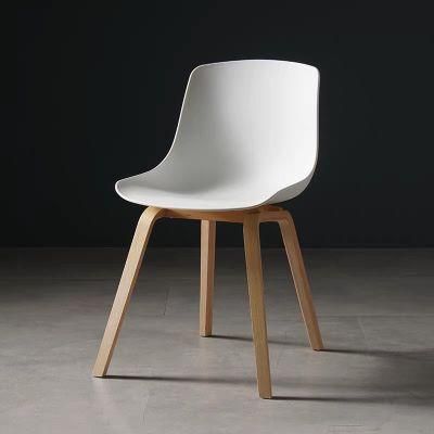 Nordic Modern Study Office Solid Wood Leisure Dining Chair