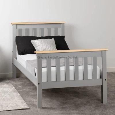 Home Bedroom Modern Solid Wood Single Child Bed Furniture Factory Wholesale
