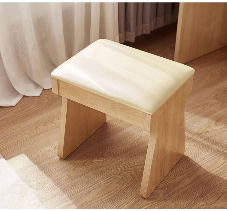 Modern Simple Design Dressing Table with Stool Customized Factory Supply