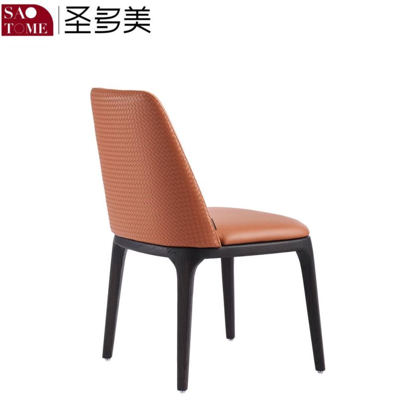 Modern Restaurant Furniture Black Cloth Dining Chair