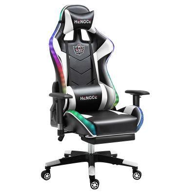 Hot Popular High Quality Anji RGB Race Racing Gaming Chair with Footrest