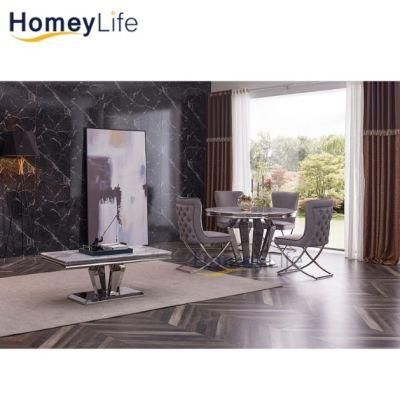 New Arrive Round Table Home Furniture Universal Modern Marble Dining Table