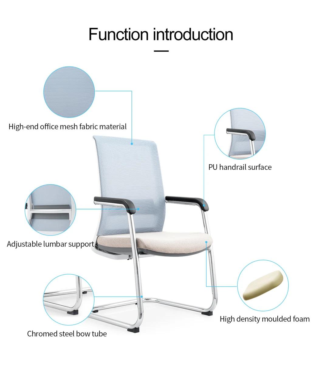 Cheap Price Wholesales Mesh Visitor Meeting Room Training Staff Low Back Beauty Chairs Modern High Quality Home Furniture