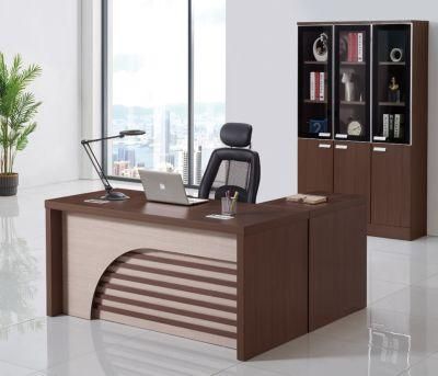 L Shaped Computer Table Wooden Modern Office Executive Desk