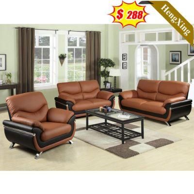 Modern Home Living Room Sofas Furniture Office PU Leather 1+2+3 Seat Sofa Set