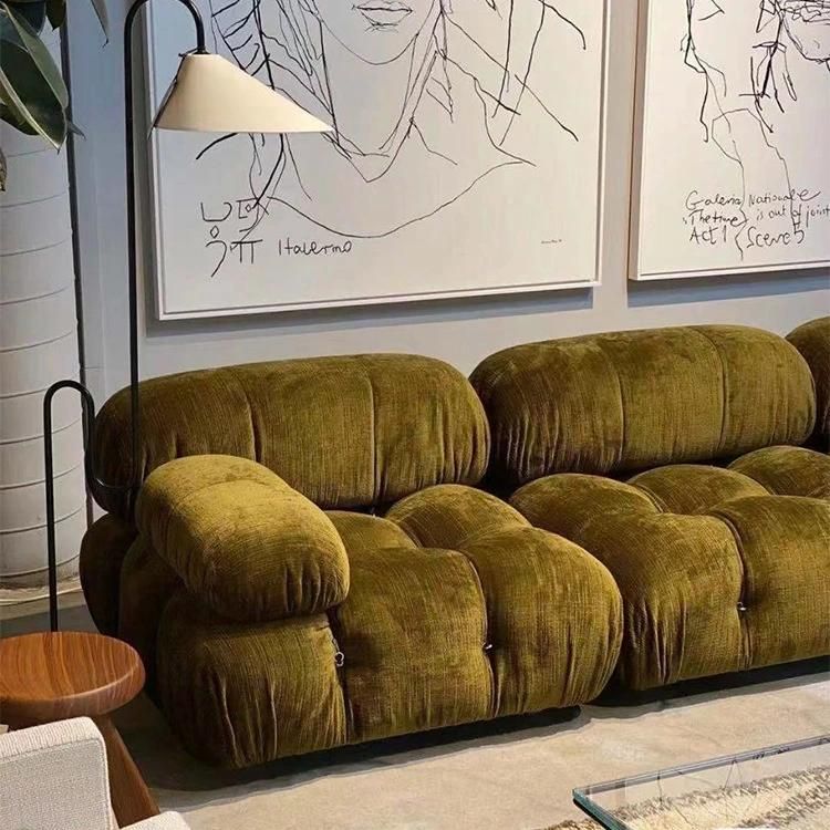 Modern Luxury Living Room Furniture Sofa Lounge Couch Corner Mario Bellini Sofa