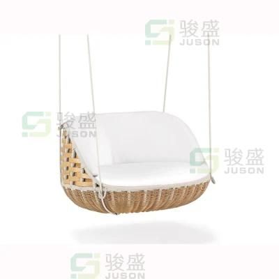 Hotel Furniture Modern Outdoor Hanging Chair Rattan Patio Chair Leisure Chair Garden Swing