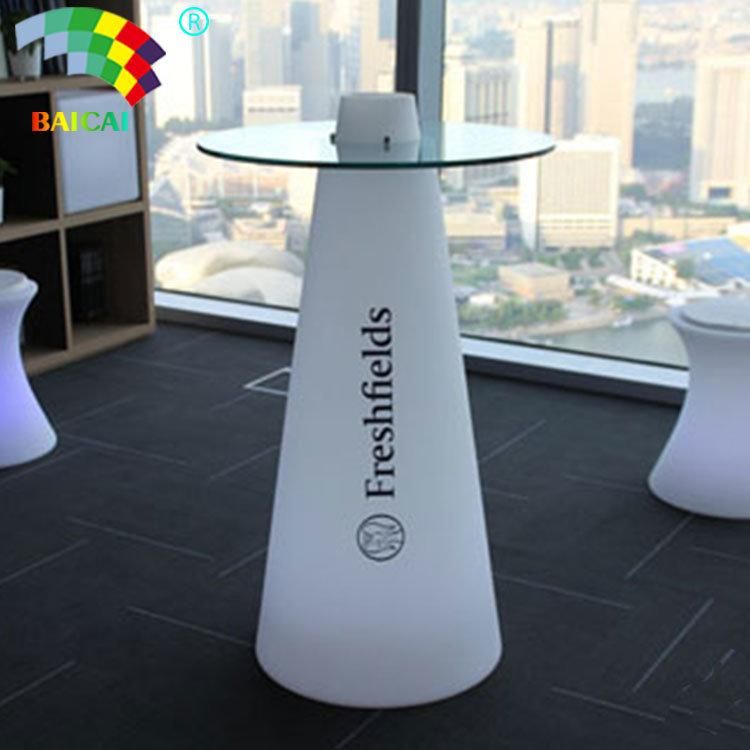 LED Illuminate Cocktail Table / LED Bar Furniture