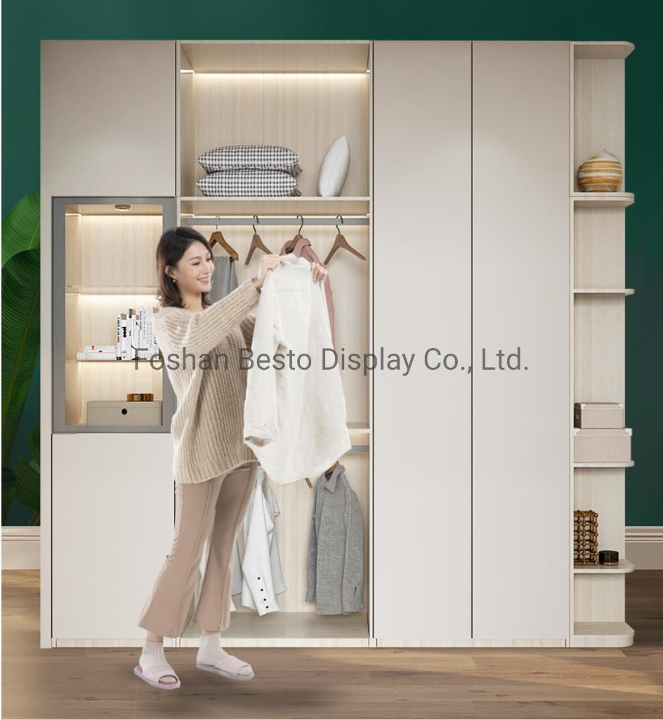 Modern Customized Furniture Bedroom Wardrobe Made of Melamine Faced MDF / Plywood / Particle Board by Very Good Price