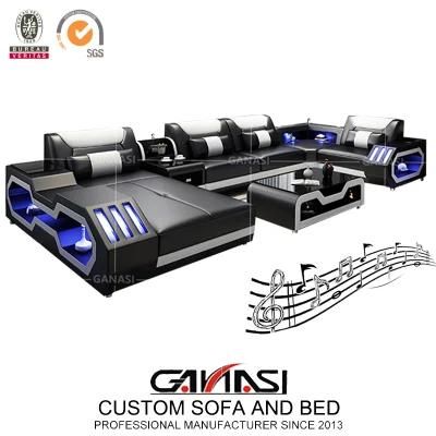 Ganasi 2020 New Music Player LED Sitting Room Furniture