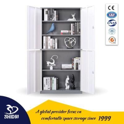 3 Shelves Steel Locker Filing Cabinet Office Supply Storage Cabinet