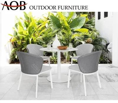 Modern Patio Garden Home Livingroom Outdoor Restaurant Bar Dining Round Table Chair Set Furniture