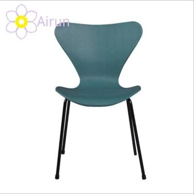 Nordic Chair PP Plastic Dining Side Chair for Dining Room Living Room Restaurant Cafe