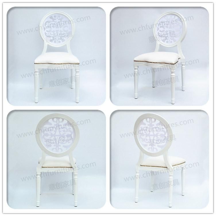 Cross Back Wedding Chair Metal Furniture Design Yc-A50