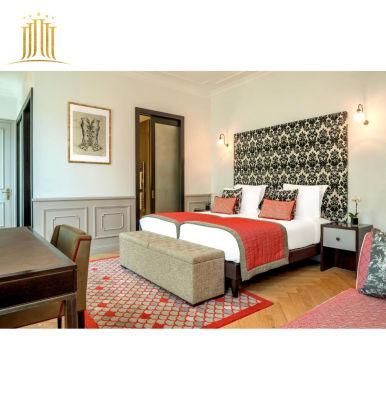 Modern High Grade 5 Star Hotel Resort Bedroom Wooden Furniture Room Sets