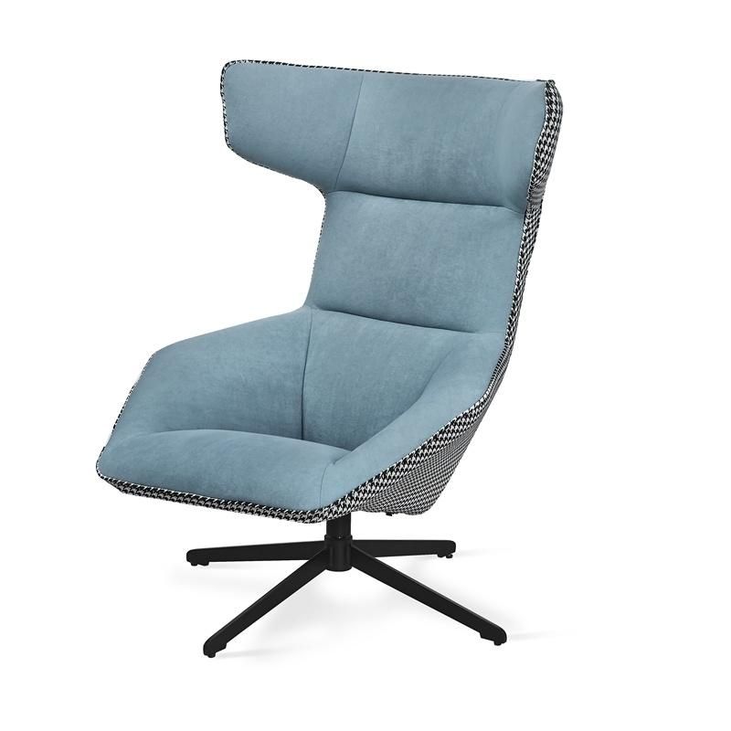 Cheap Nordic Modern MID Century Fabric Living Room Furniture Lounge Sofa Swivel Chair