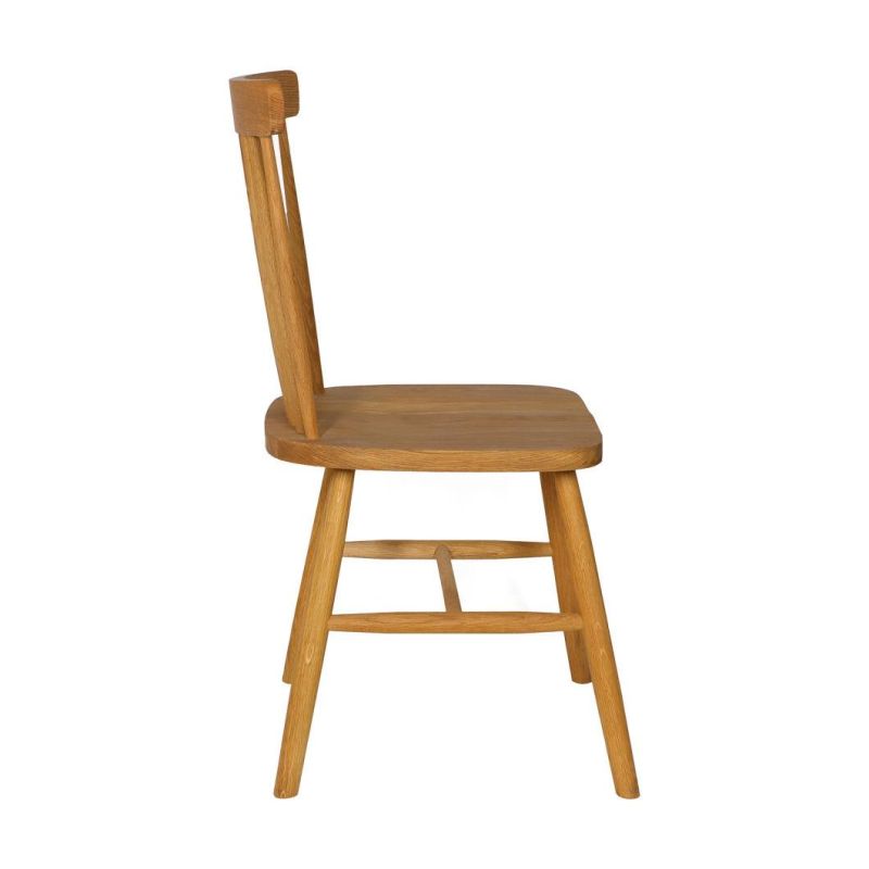 Restaurant Oil Solid Wood Windsor Dining Chair