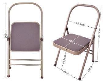 Wholesale Extra Thick Meditation Metal Yoga Folding Chair