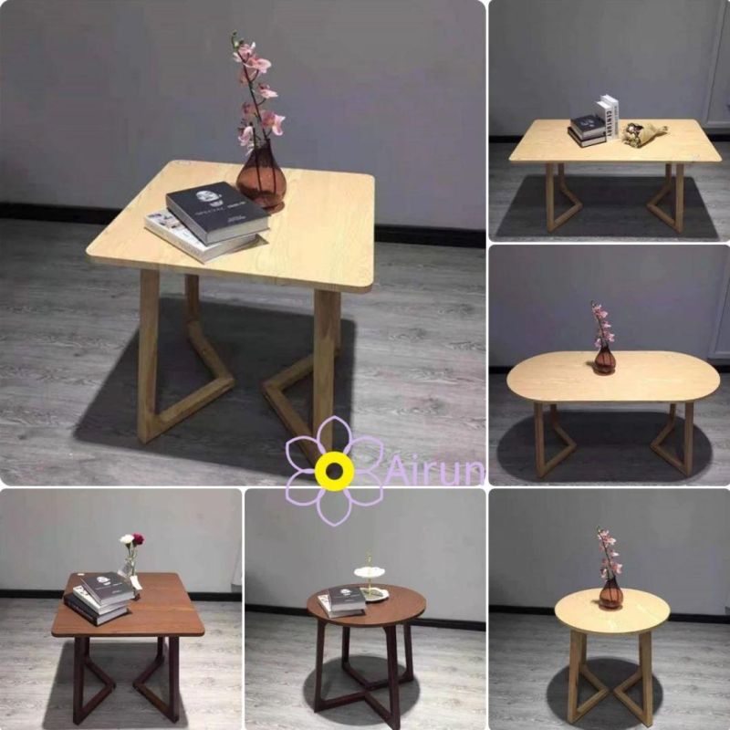 Modern Design Living Room Wooden Coffee Tea Table Square Table Side Table Dining Table Table Rectangle