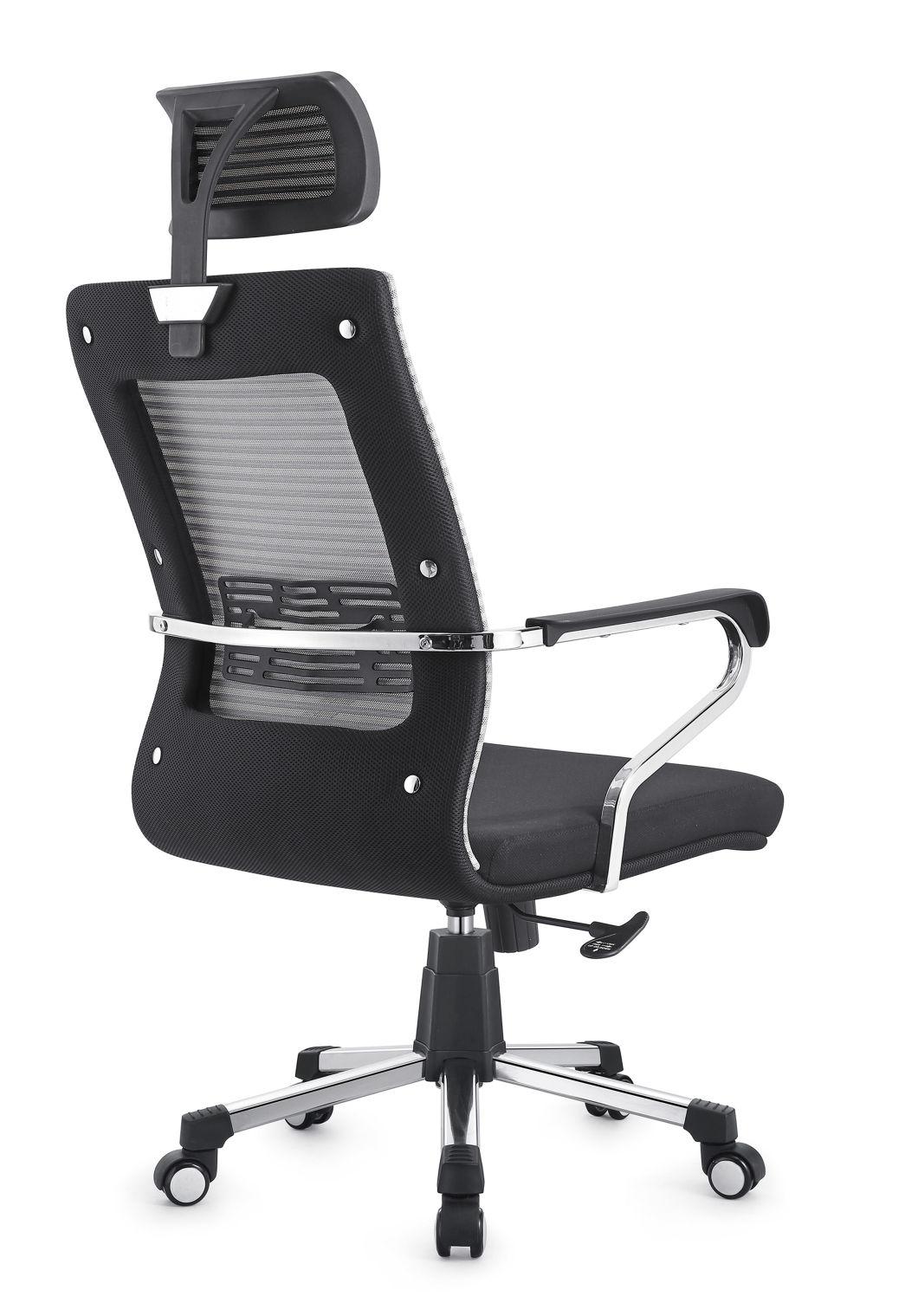 Classic Style Adjustable High Back Fabric Mesh Office Chair-1986A