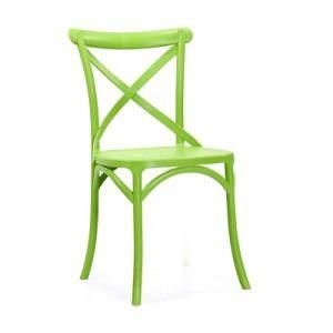 Cheap Outdoor Modern Living Room Furniture Restaurant Stackable Leisure PP Plastic Chair