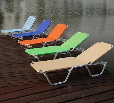 Aluminum Adjusting Folding Beach Bed/Beach Chair (EFB-11)