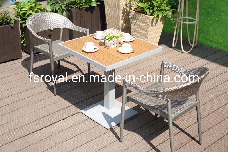 Modern Coffee Shop Furniture Outdoor Rattan Backrest Leisure Chair