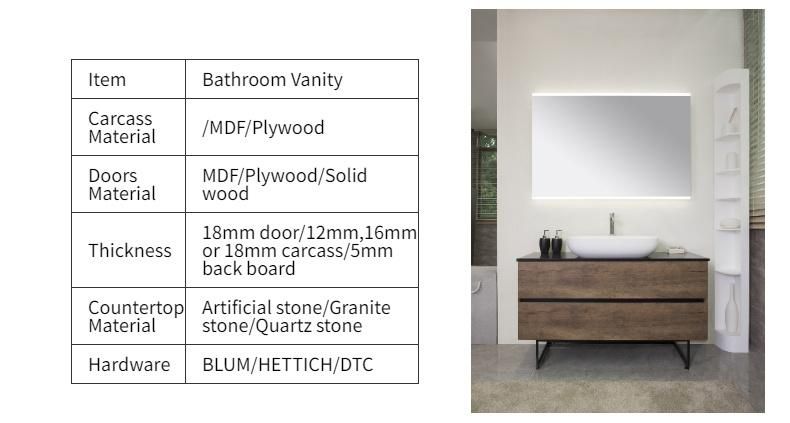 Foshan Customized Bathroom Vanity Wall-Mounted Cabinet