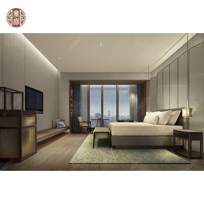 5 Star Modern Wooden Hotel Bedroom Guest Room Furniture for Sale
