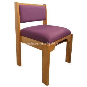 Oak Wood Church Chapel Worship Chair Furniture (4101)