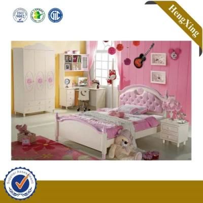 White Modern Products High Quality Pine Baby Furniture Kids Bed