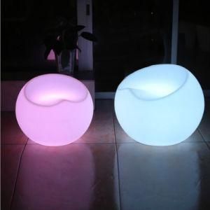 Rechargeable Plastic LED Seat Battery Apple Chair