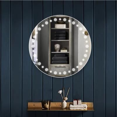 Round LED Mirrors Smart Vanity Bathroom Mirror